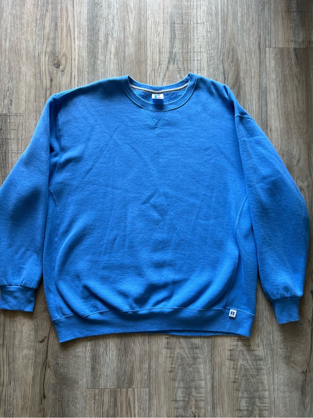Russell Athletic Blue Crewneck Sweatshirt